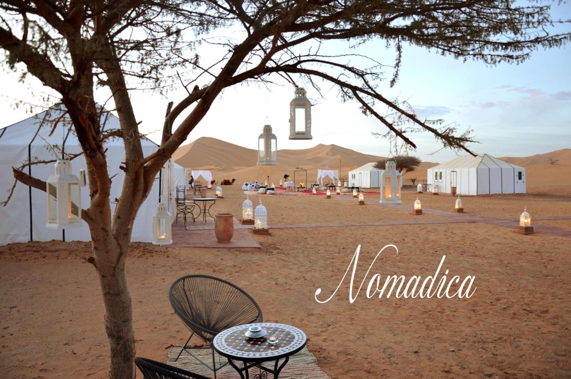 Hotel Nomadica Luxury Camp Merzouga Exteriér fotografie