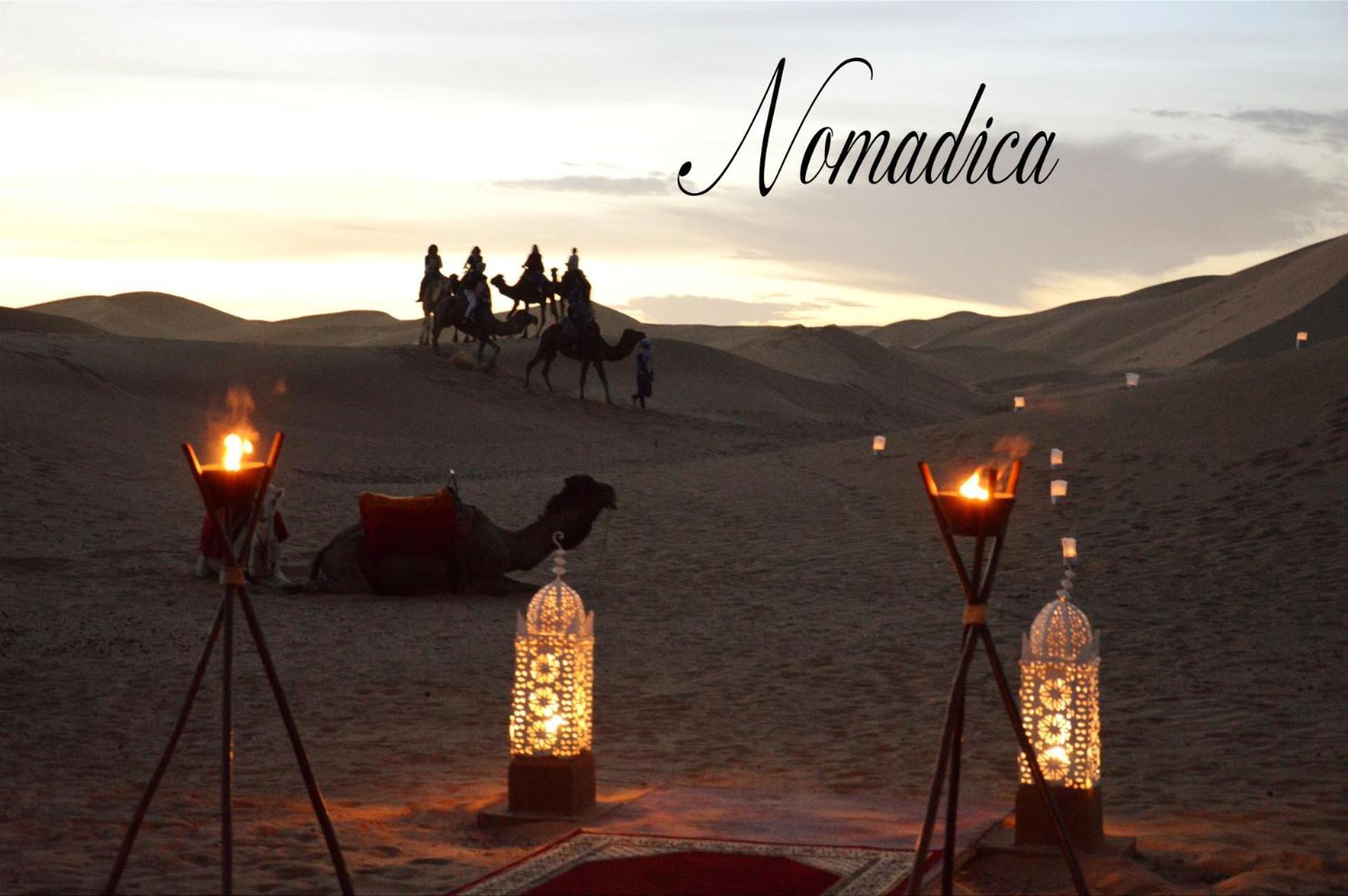 Hotel Nomadica Luxury Camp Merzouga Exteriér fotografie