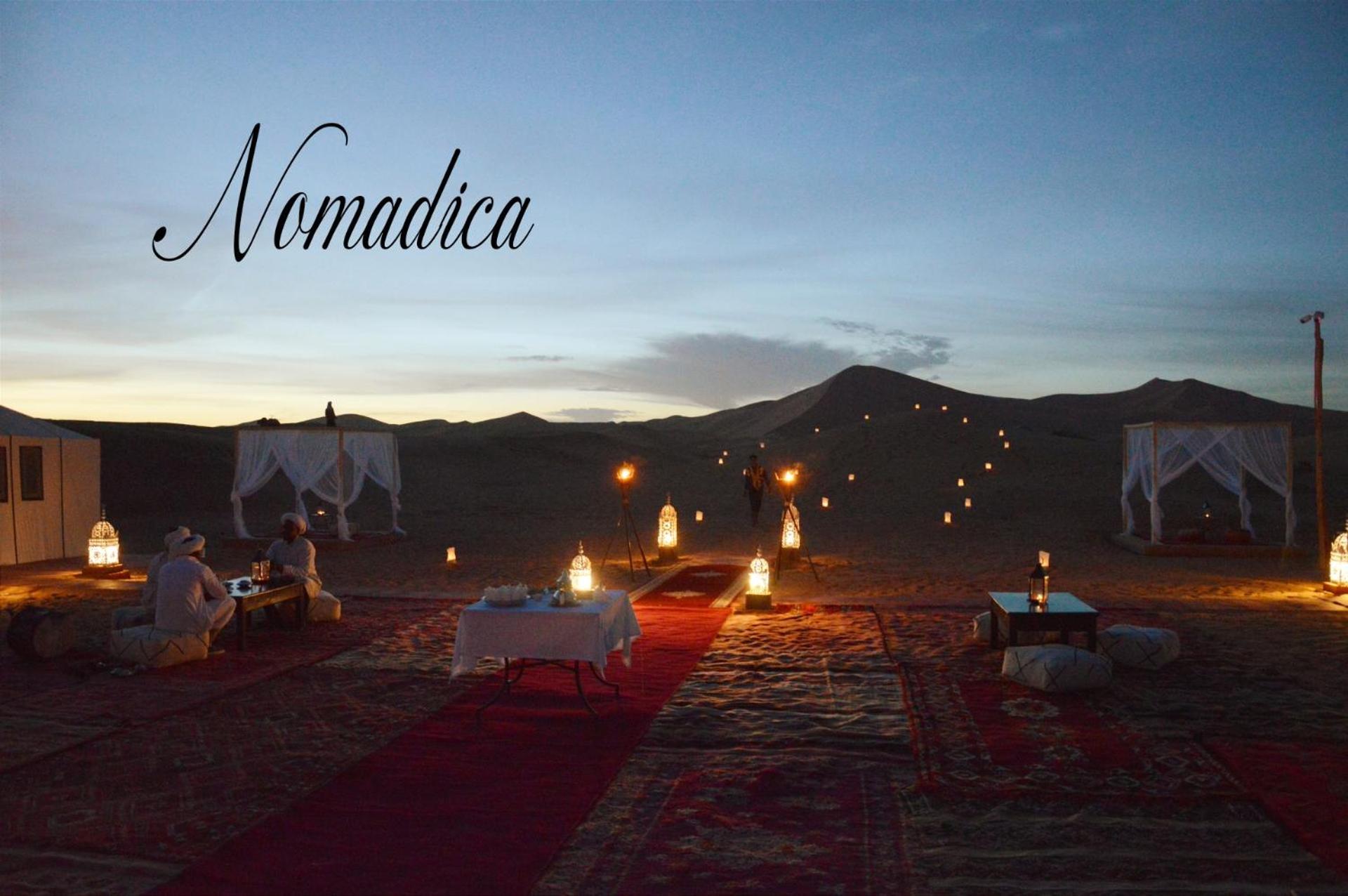 Hotel Nomadica Luxury Camp Merzouga Exteriér fotografie