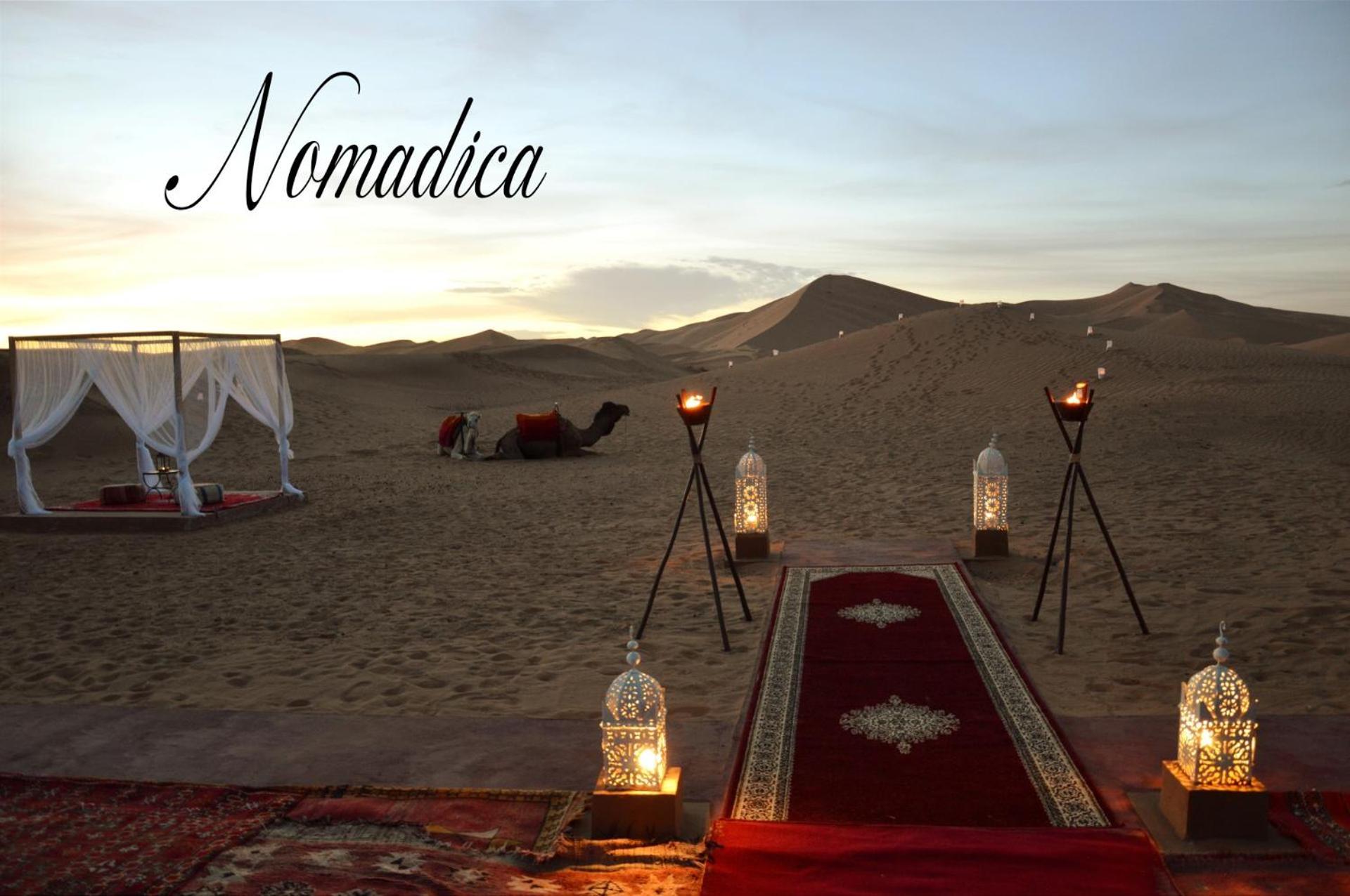 Hotel Nomadica Luxury Camp Merzouga Exteriér fotografie