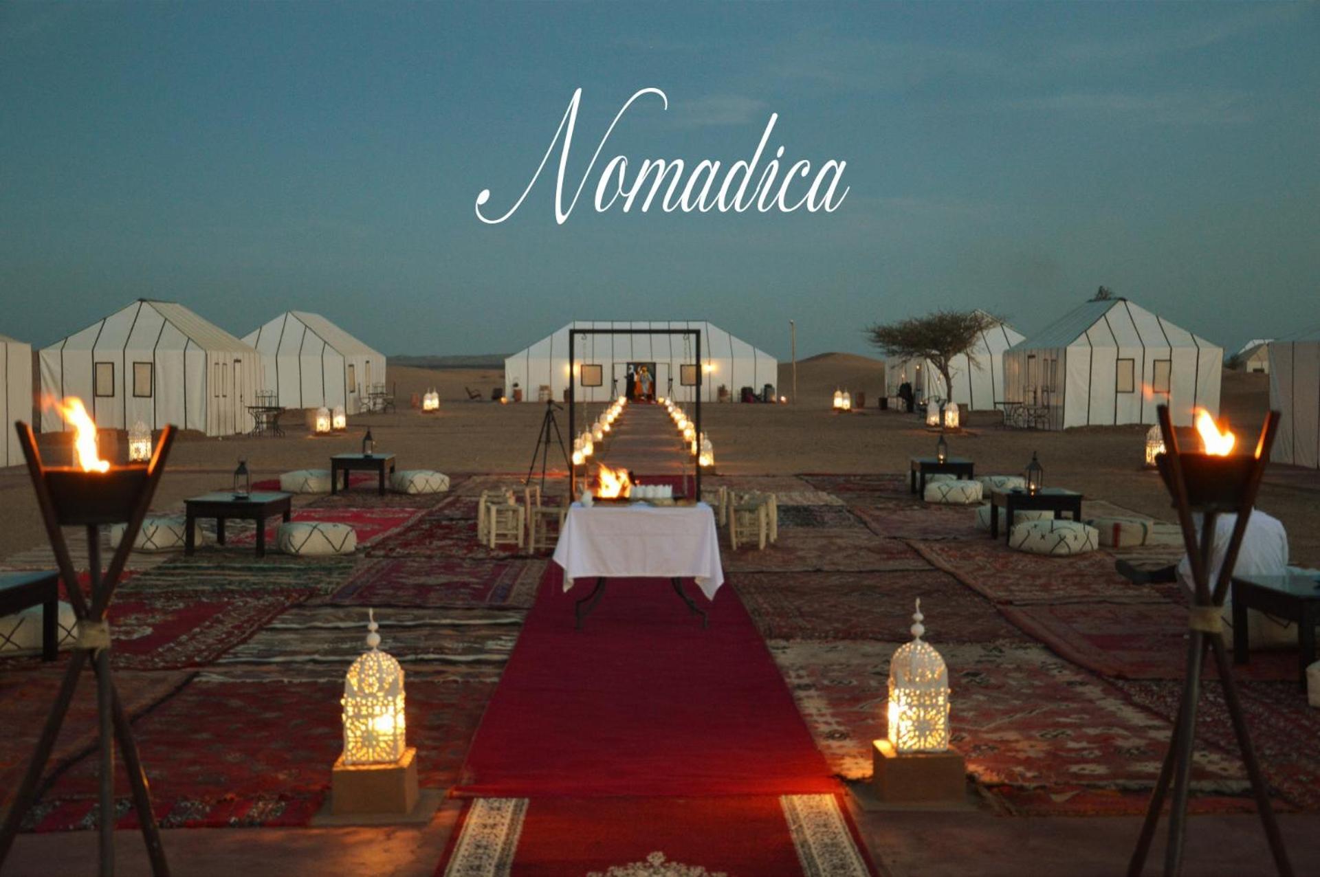 Hotel Nomadica Luxury Camp Merzouga Exteriér fotografie