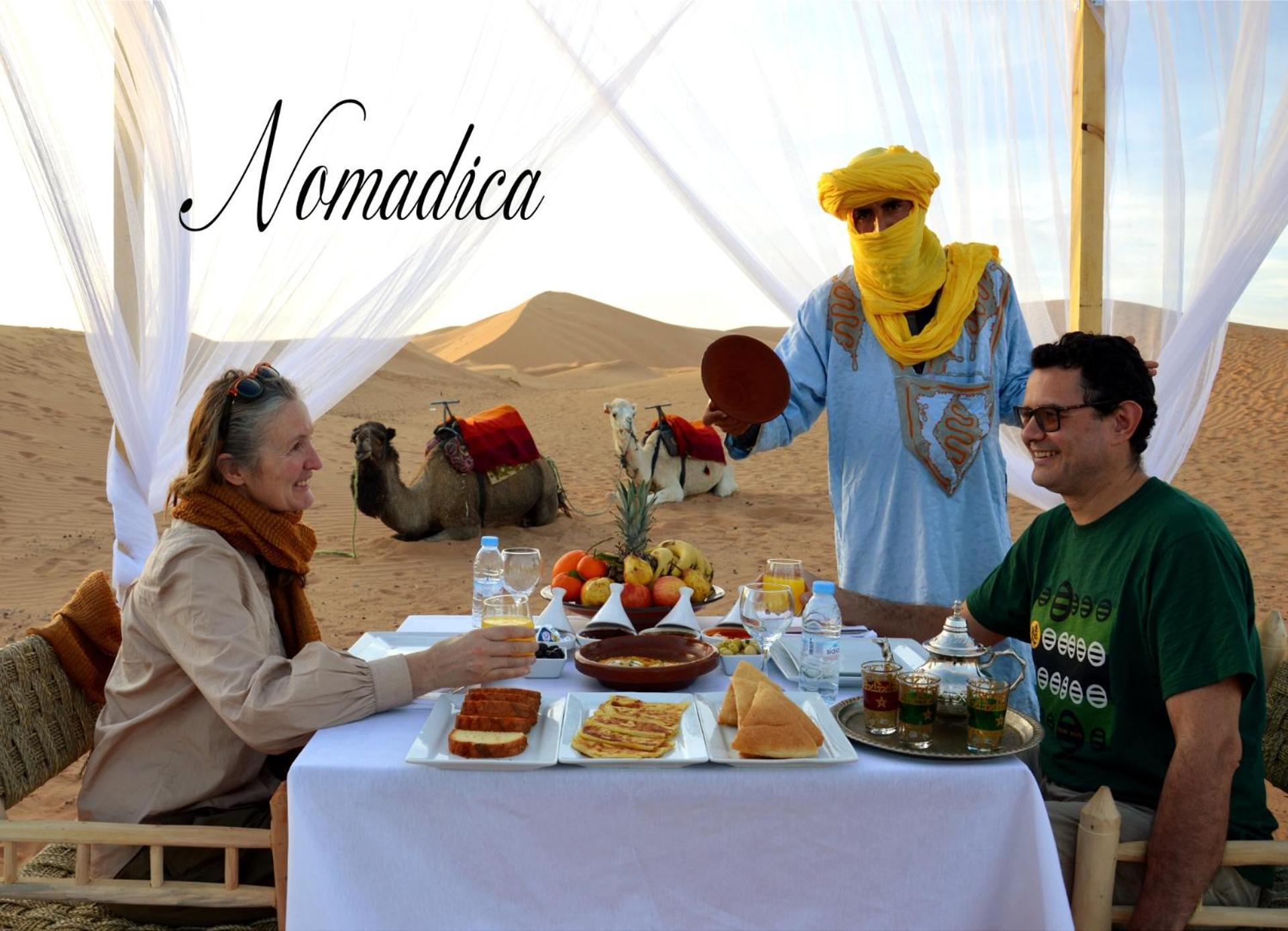 Hotel Nomadica Luxury Camp Merzouga Exteriér fotografie