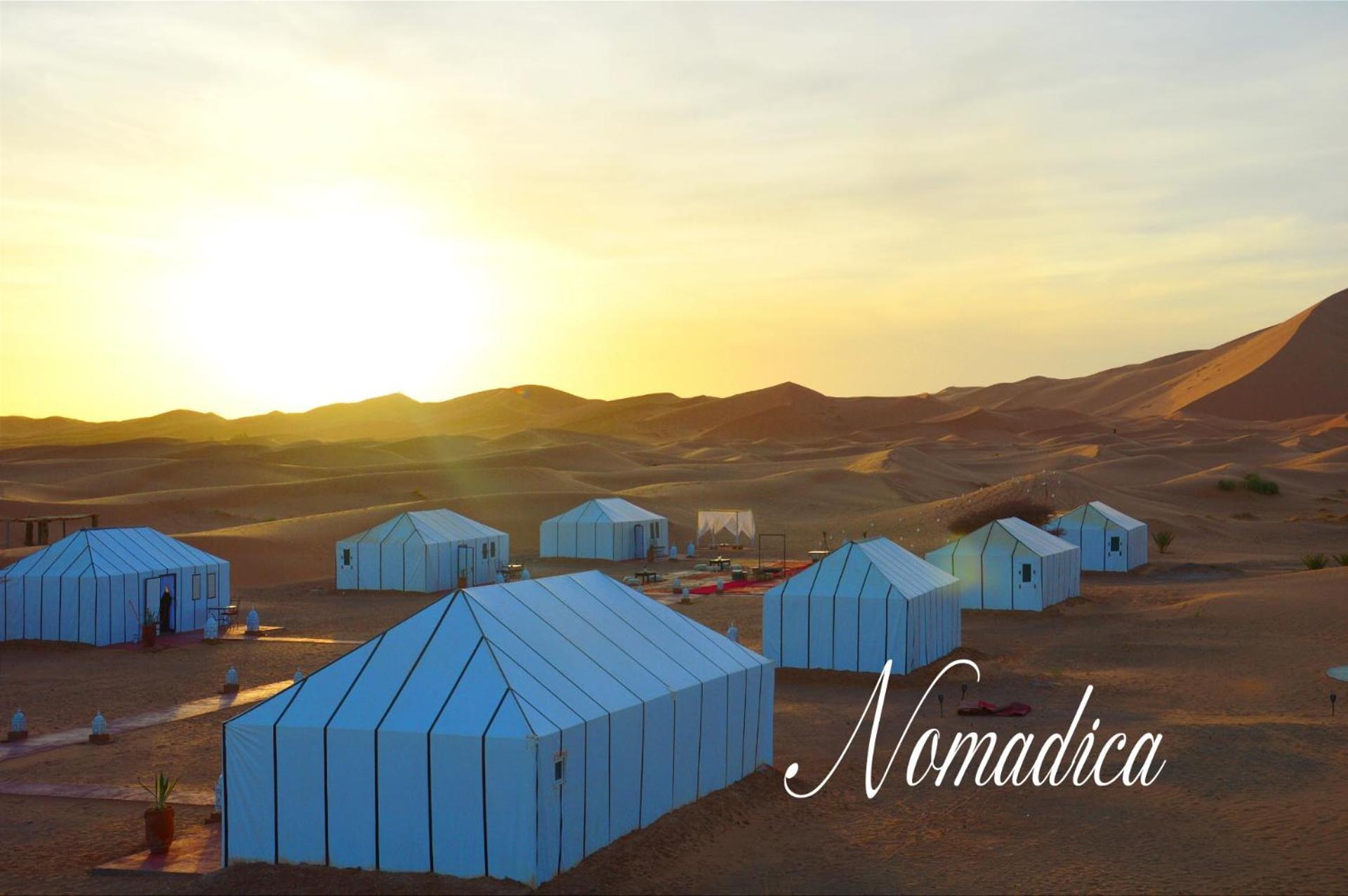 Hotel Nomadica Luxury Camp Merzouga Exteriér fotografie