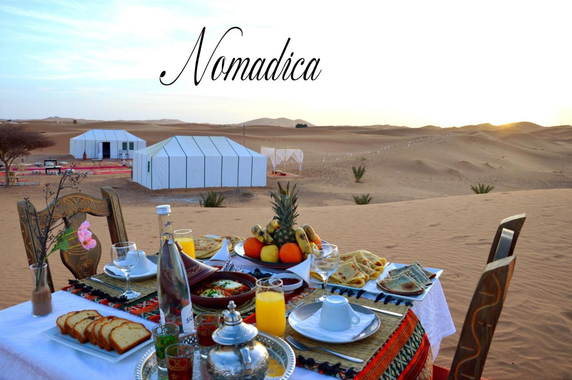 Hotel Nomadica Luxury Camp Merzouga Exteriér fotografie