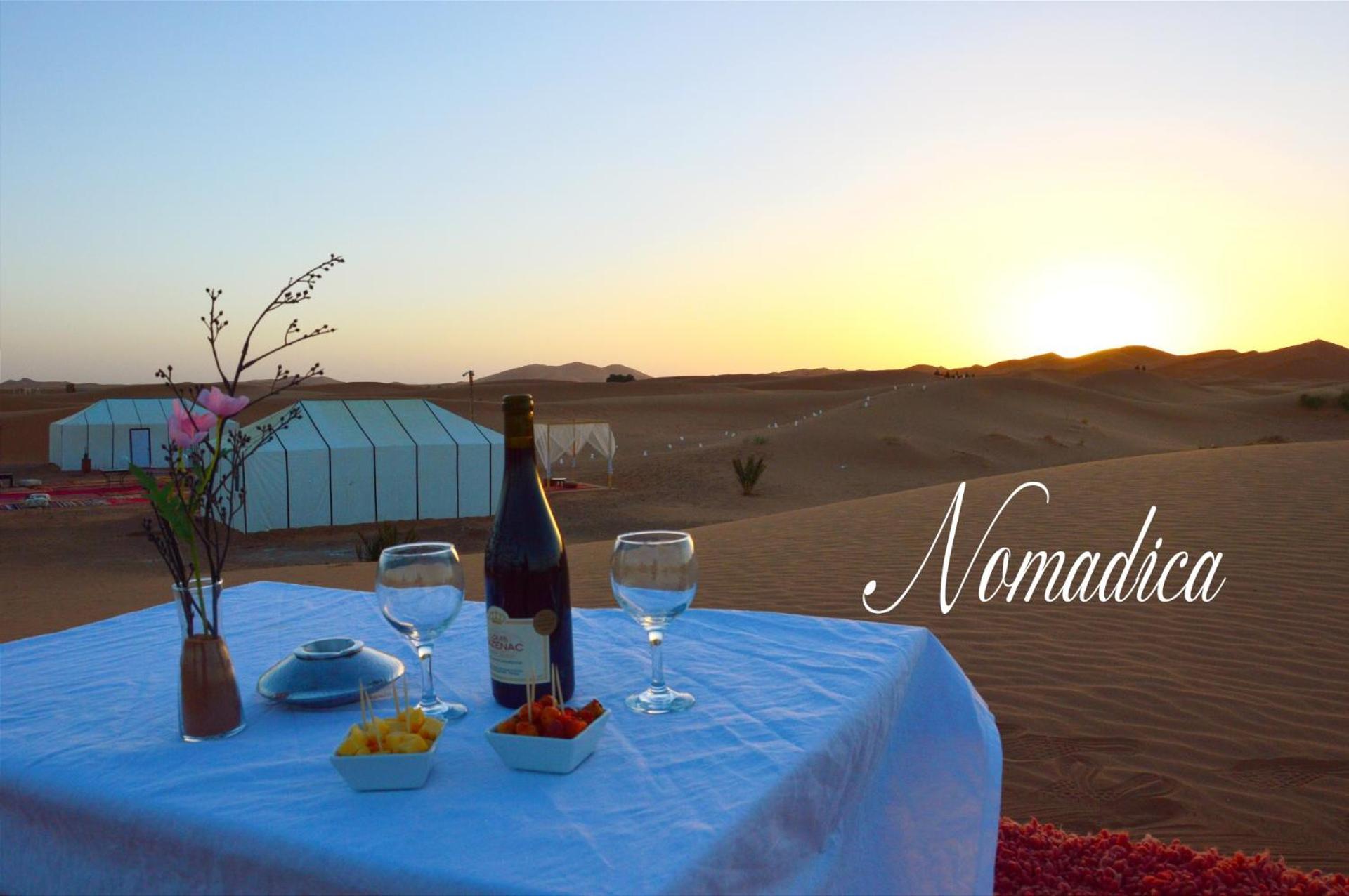 Hotel Nomadica Luxury Camp Merzouga Exteriér fotografie