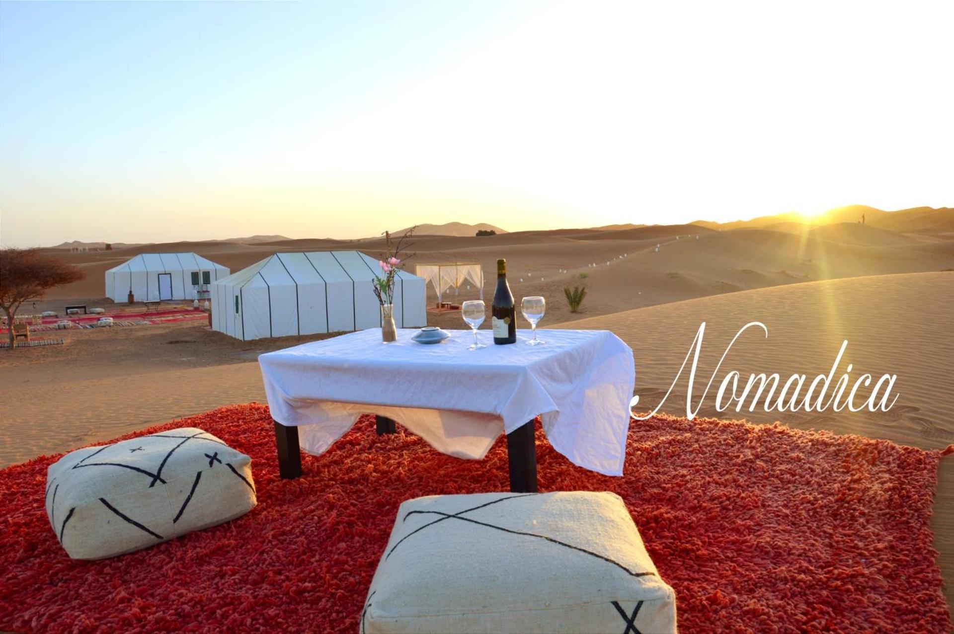 Hotel Nomadica Luxury Camp Merzouga Exteriér fotografie